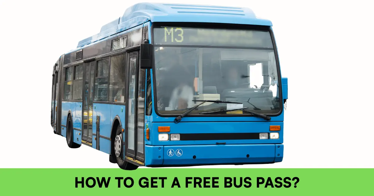 How to get a free bus pass